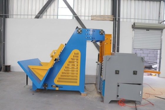 Máy chèn gỗ hai lần với hệ thống cho ăn tự động