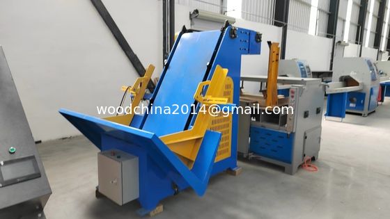 Máy chèn gỗ hai lần với hệ thống cho ăn tự động
