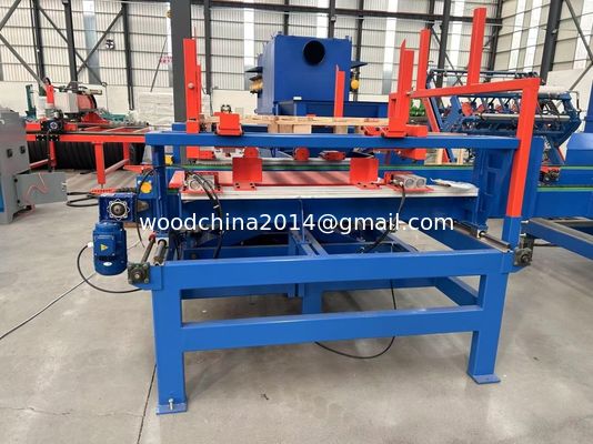 Máy đóng đinh pallet gỗ bán tự động / Dòng sản xuất pallet khối Euro