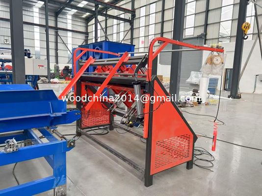 400 pallets/Day Pallet Assembly Machine Euro Sawdust Blocks Pallet Nailing Machine Máy lắp đặt pallet