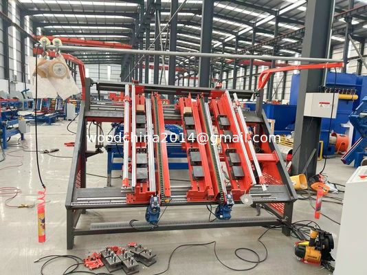 400 pallets/Day Pallet Assembly Machine Euro Sawdust Blocks Pallet Nailing Machine Máy lắp đặt pallet