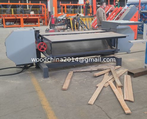 Thiết bị tháo dỡ pallet gỗ di động Máy cắt và tái chế khay gỗ