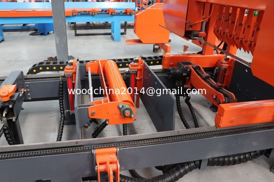Máy cưa di động và thiết bị chế biến gỗ thủy lực