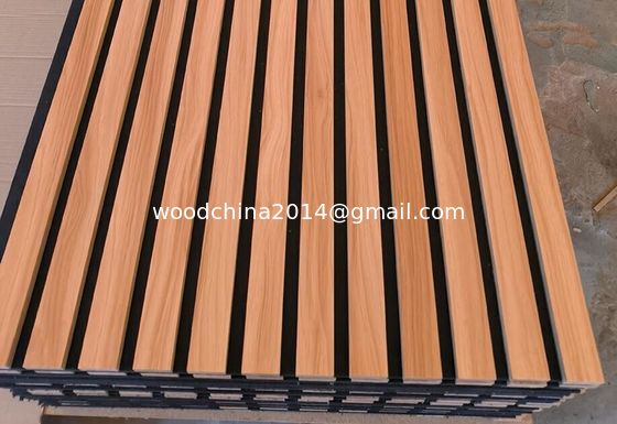 MDF Wall Panel Ceiling Sound Proof Tùy chỉnh 2400-3000mm Acoustic Panel Nailing Machine