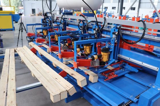 Máy đóng đinh tự động Euro Wood Pallet Máy lắp ráp chân pallet