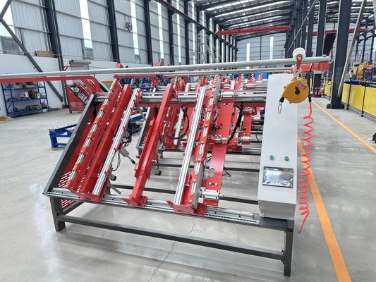 Máy chế tạo pallet gỗ Stringer Pallet Pneumatico PT-1700 Bàn đinh khí nén phổ quát