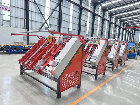 Máy chế tạo pallet gỗ Stringer Pallet Pneumatico PT-1700 Bàn đinh khí nén phổ quát