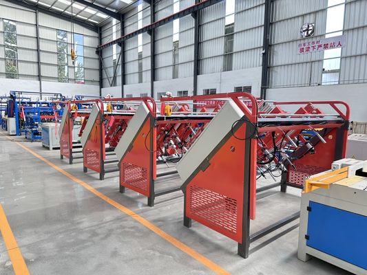 Máy chế tạo pallet gỗ Stringer Pallet Pneumatico PT-1700 Bàn đinh khí nén phổ quát