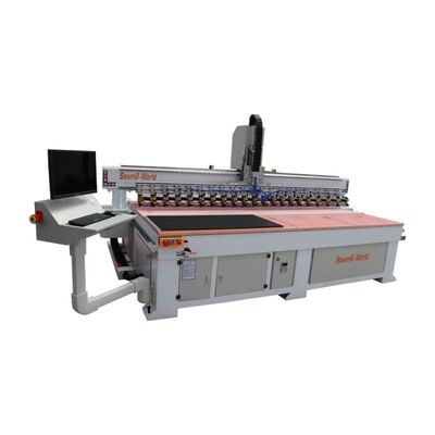 Máy đóng đinh tấm cách âm rãnh rộng SHDJ3000 để sản xuất tấm tường nan gỗ