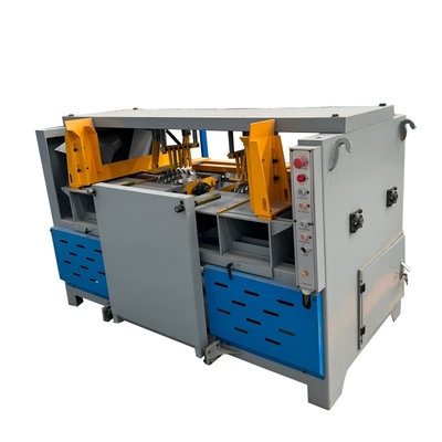 Nhà sản xuất bán Máy cắt xẻ rãnh pallet Tự động Đầu kép
