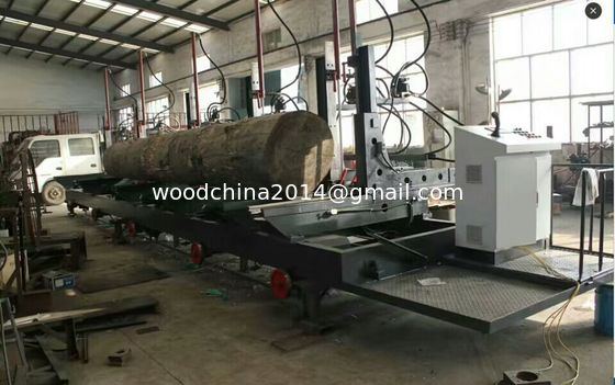 MJ3212 Vertical Band Sawmill with CNC log Carriage /Automatic vertical cutting bandsaw mill