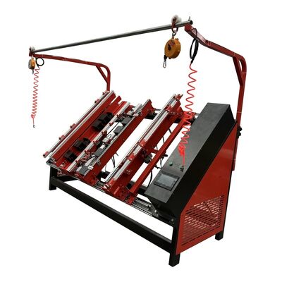 PT-3300 Máy đóng đinh pallet gỗ hạng nặng 800-1650mm Hệ thống pha lê tự động cho sản xuất khối lượng lớn
