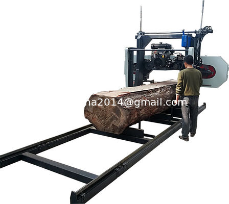 40' MJ1000 Máy cưa di động di động để chế biến gỗ ở các khu vực xa xôi