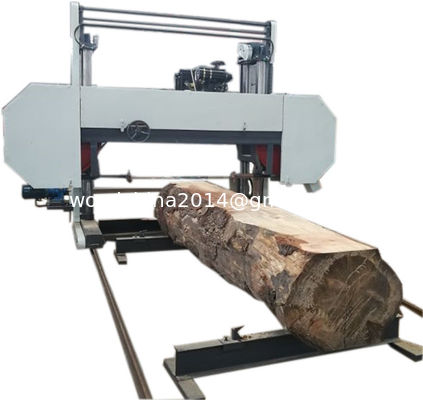 Máy cắt gỗ lớn Động tay băng ngang máy cưa