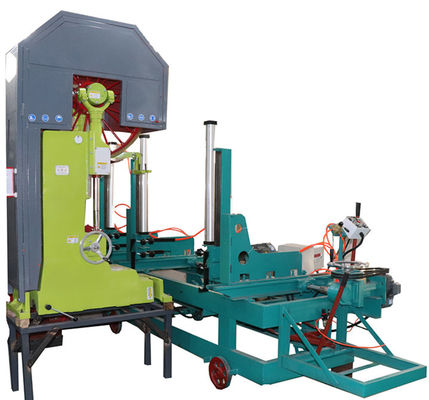 Máy cưa vòng chế biến gỗ dọc MJ3210 với vận chuyển bằng điện