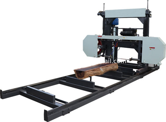 Máy cưa gỗ gỗ cắt gỗ gỗ cưa máy cưa máy cưa cầm tay máy cưa băng với động cơ xăng hoặc diesel