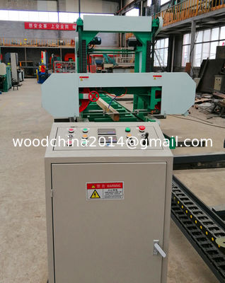 Máy cưa gỗ cầm tay 1000mm 1300mm Máy cưa vòng chạy bằng điện ngang với nguồn cấp biến tần