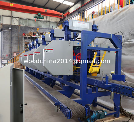 Máy cưa cắt ngang nhiều đầu, Máy cưa cắt ngang nhiều lưỡi 2 3 4 5 6