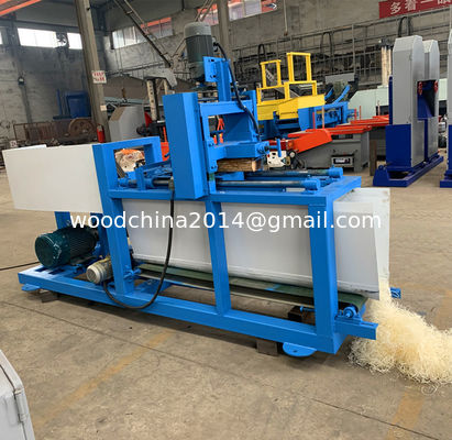 50-150KG / giờ Máy làm len gỗ Máy cạo lông cho thợ đốt lửa gỗ