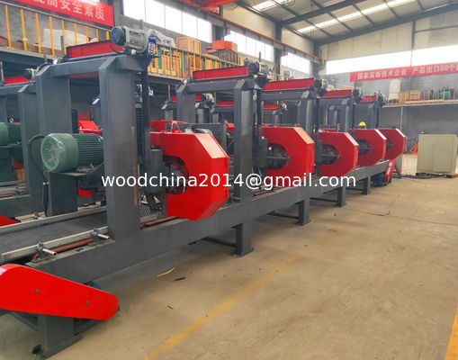 Máy cưa cắt ngang nhiều đầu, Máy cưa cắt ngang nhiều lưỡi 2 3 4 5 6