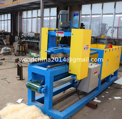 50-150KG / giờ Máy làm len gỗ Máy cạo lông cho thợ đốt lửa gỗ