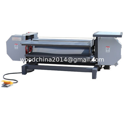Máy cắt móng gỗ Palet Xét băng ngang Máy cưa với bàn 1750mm Để bán